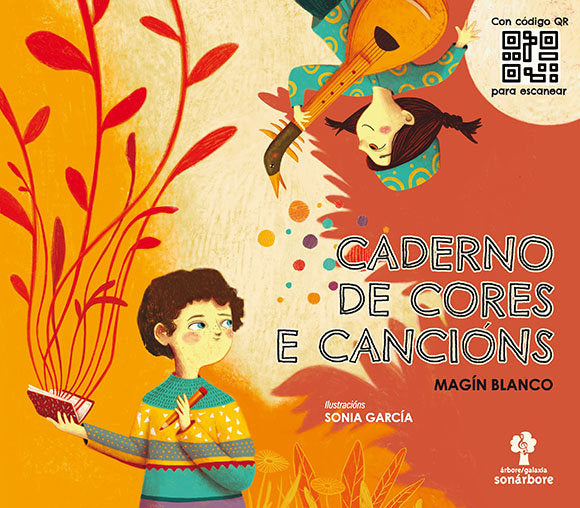 CADERNO DE CORES E CANCIONS, de BLANCO, MAGIN | portada del libro
