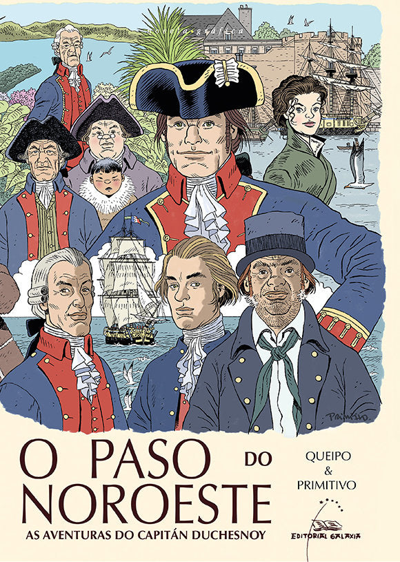O PASO DO NOROESTE AS AVENTURAS DO CAPITAN DUCHESNOY (NOVEL, de QUEIPO | portada del libro