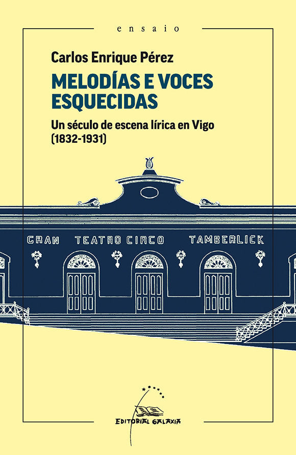 MELODIAS E VOCES ESQUECIDAS, de PEREZ, CARLOS ENRIQUE | portada del libro