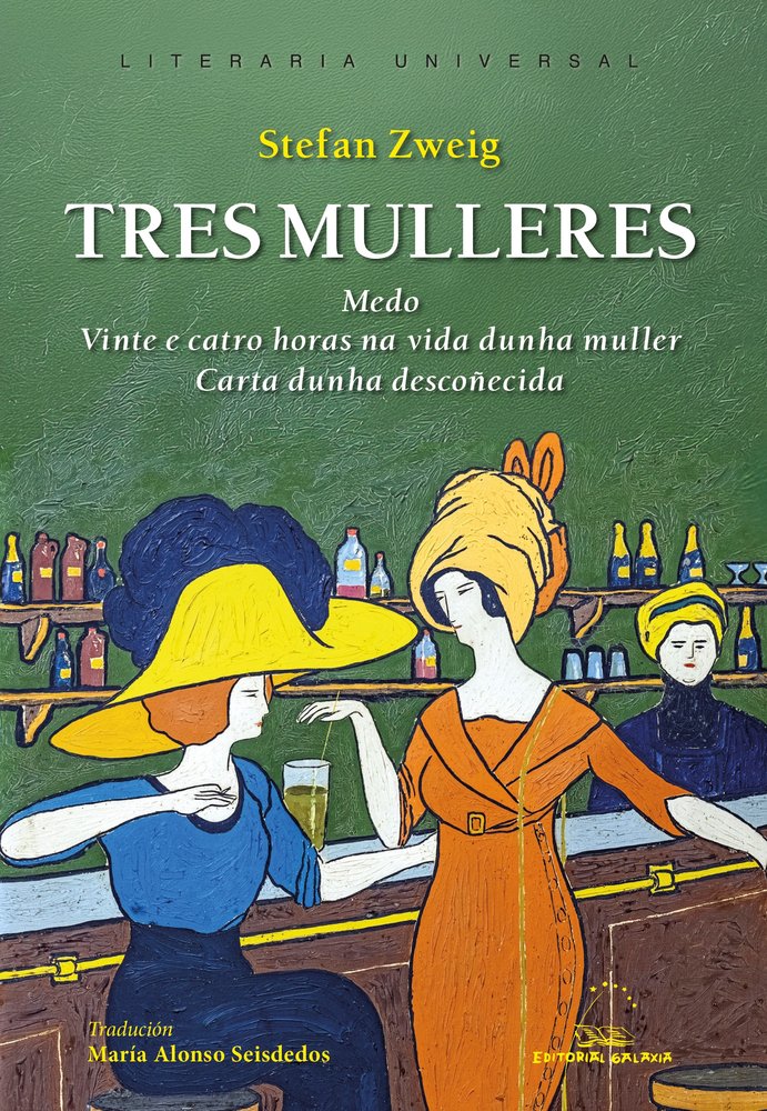 TRES MULLERES, de ZWEIG, STEFAN | portada del libro