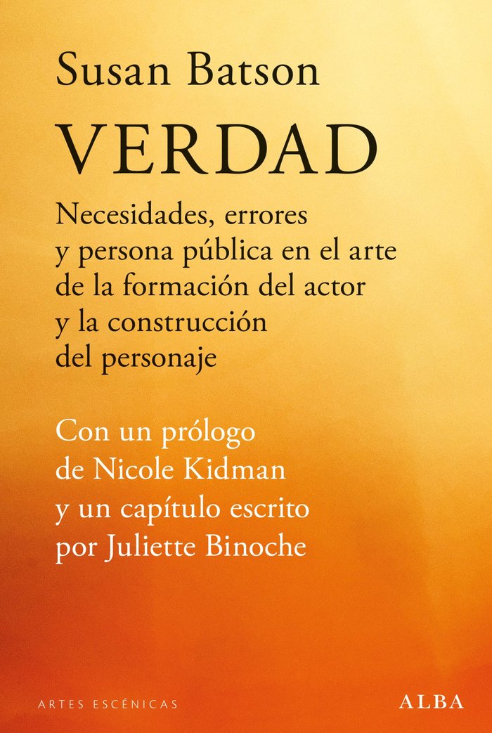 VERDAD, de BATSON, SUSAN | portada del libro