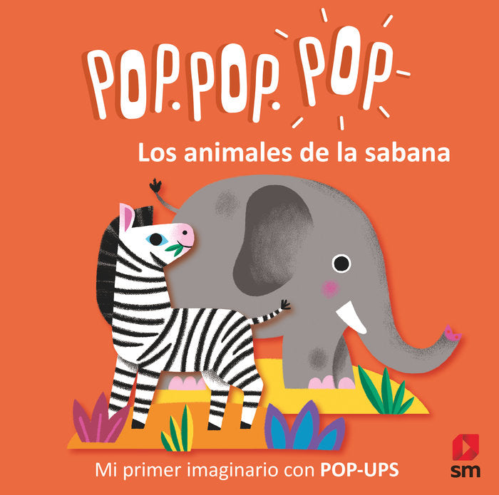 Los animales de la sabana, de COSNEAU, GERALDINE | portada del libro