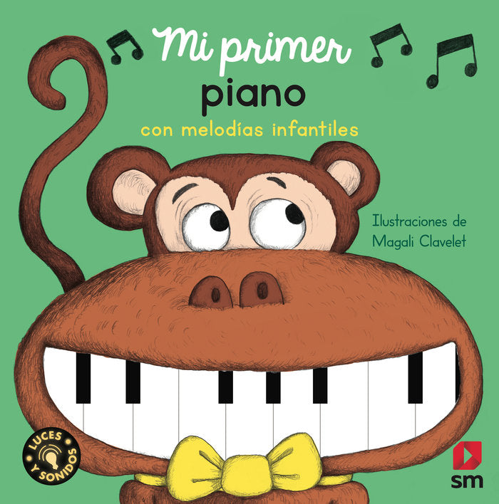 MI PRIMER PIANO CON MELODIAS INFANTILES, de VV.AA. | portada del libro