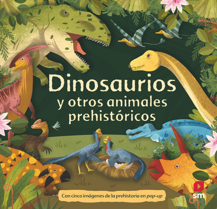 DINOSAURIOS Y ANIMALES PREHISTORICOS, de AA.VV. | portada del libro