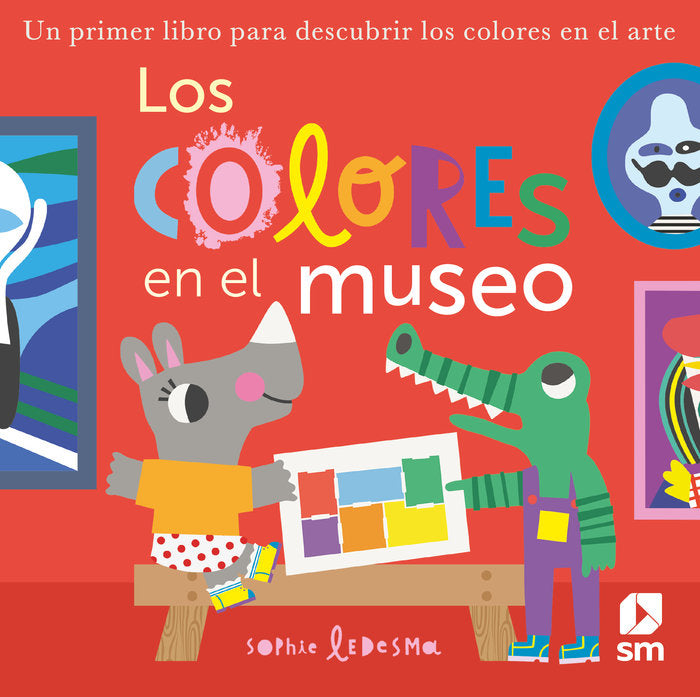 Los colores en el museo, de OTTER, ISABEL | portada del libro