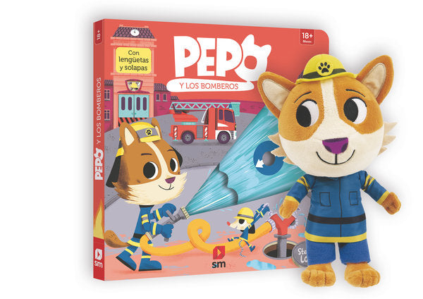 Pack Pepo y los bomberos, de LOMP, STEPHAN | portada del libro