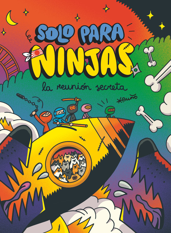 SOLO PARA NINGJAS 07 LA REUNION SECRETA, de , PUÑO | portada del libro