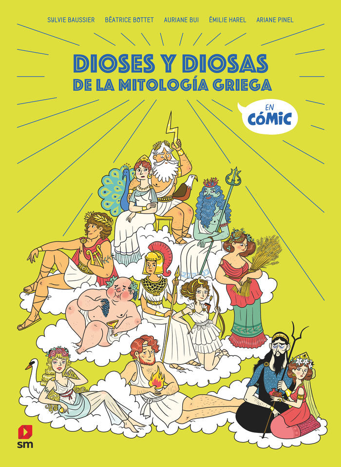 DIOSES Y DIOSAS DE LA MITOLOGIA GRIEGA, de BAUSSIER, SYLVIE | portada del libro