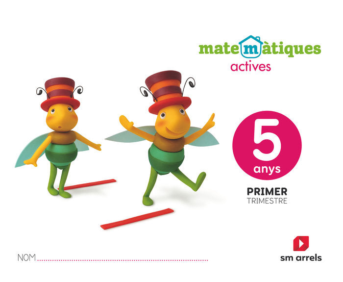Matematiques actives. 5 anys, de BERNABEU RUIZ, JAVIER | portada del libro