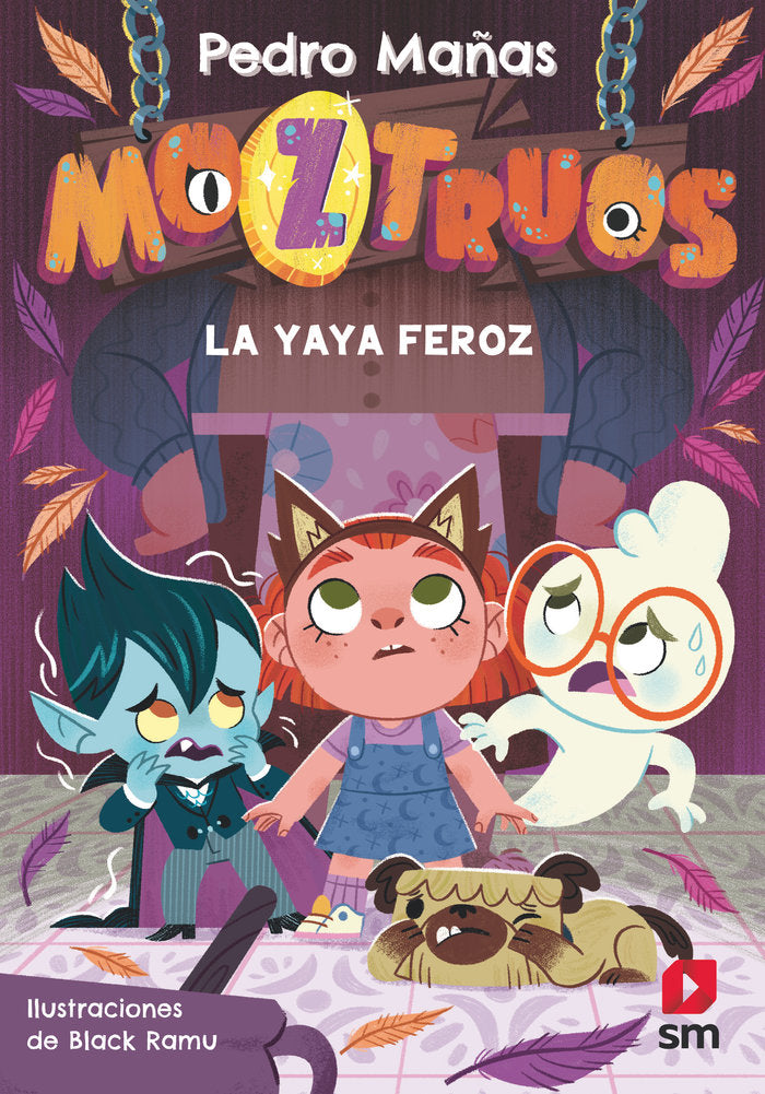 Moztruos 5: La yaya feroz, de MAÑAS ROMERO, PEDRO | portada del libro