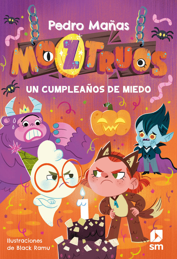 MOZTRUOS 6 UN CUMPLEAÑOS DE MIEDO, de MAÑAS ROMERO, PEDRO | portada del libro
