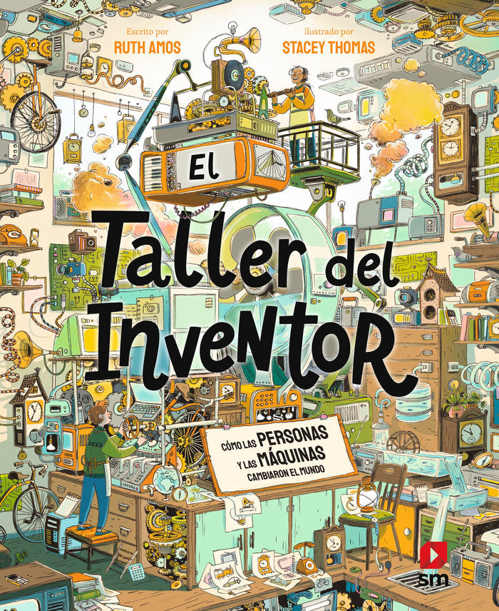 EL TALLER DEL INVENTOR, de AMOS, RUTH | portada del libro