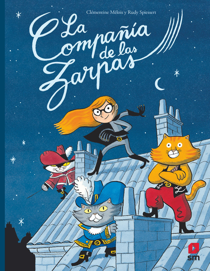 LA COMPAÑIA DE LAS ZARPAS, de MELOIS, CLEMENTINE | portada del libro