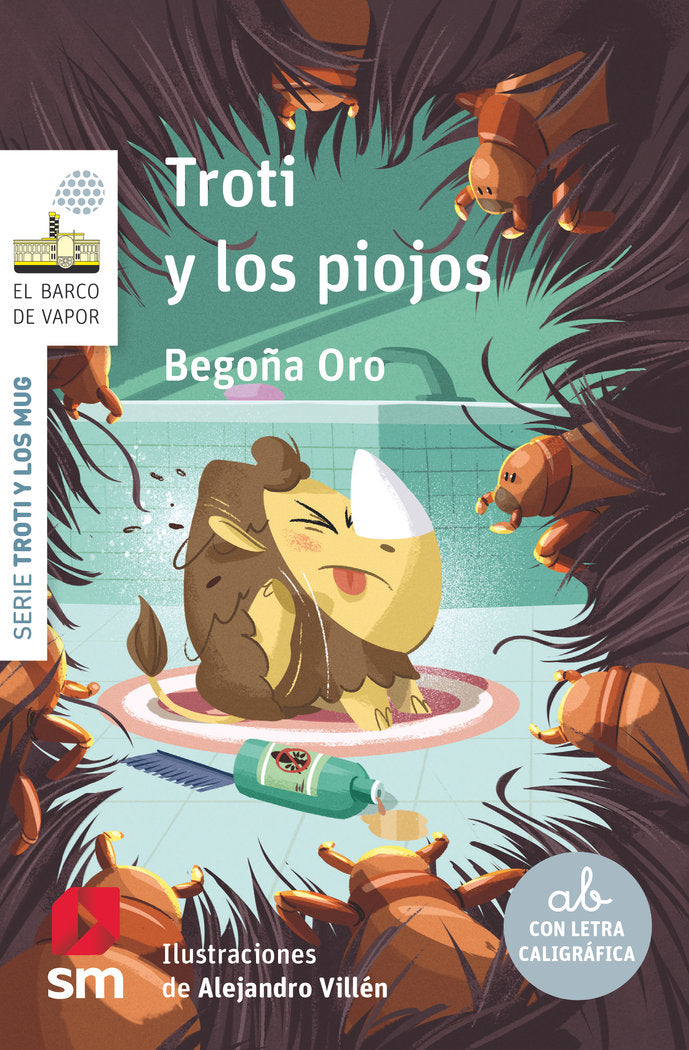 Troti y los piojos, de ORO PRADERA, BEGOÑA | portada del libro