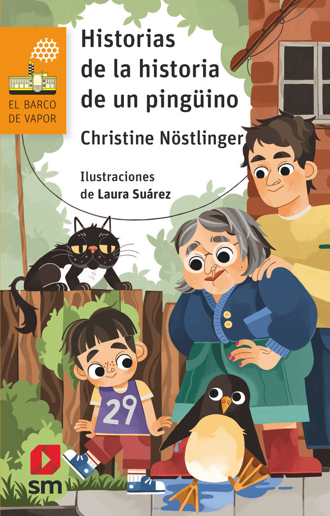 HISTORIAS DE LA HISTORIA DE UN PINGUINO, de NÖSTLINGER, CHRISTINE | portada del libro
