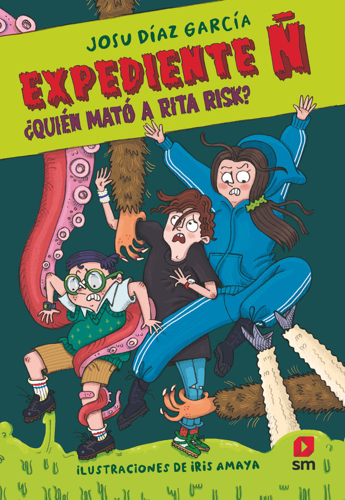 EXPEDIENTE Ñ 1 QUIEN MATO A RITA RISK, de DIAZ GARCIA, JOSU | portada del libro