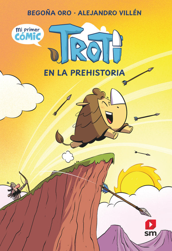 COMIC TROTI TROTI EN LA PREHISTORIA, de ORO PRADERA, BEGOÑA | portada del libro