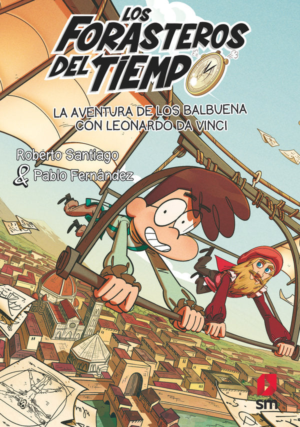 La aventura de los Balbuena con Leonardo da Vinci, de SANTIAGO, ROBERTO | portada del libro