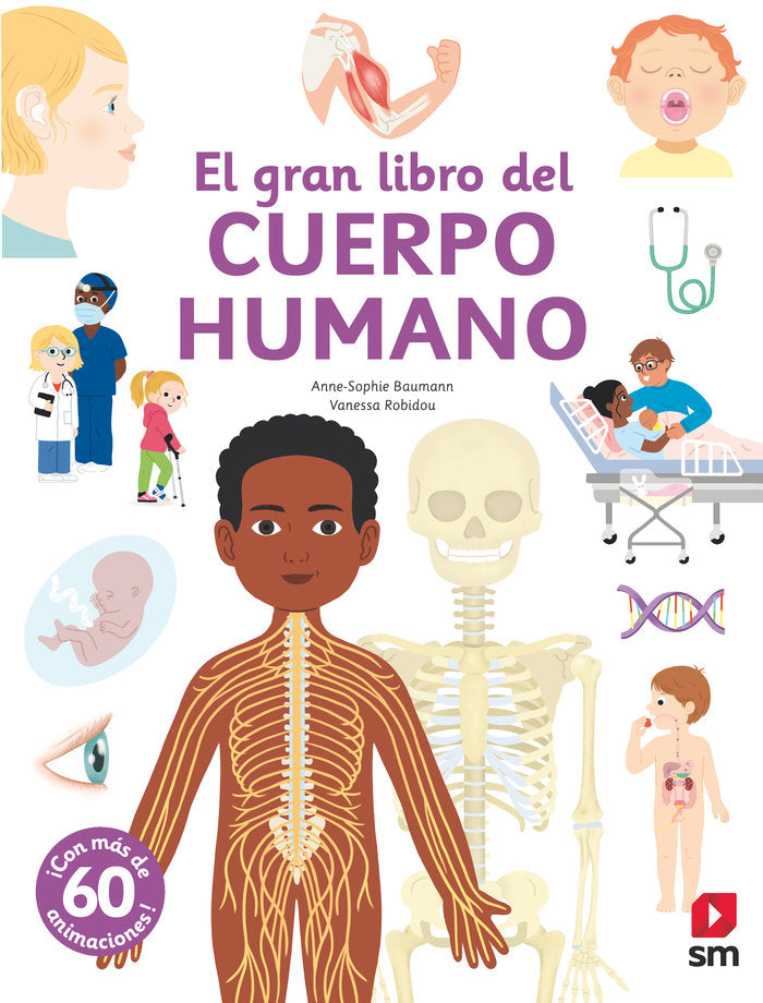 El gran libro del cuerpo humano, de BAUMANN, ANNE-SOPHIE | portada del libro
