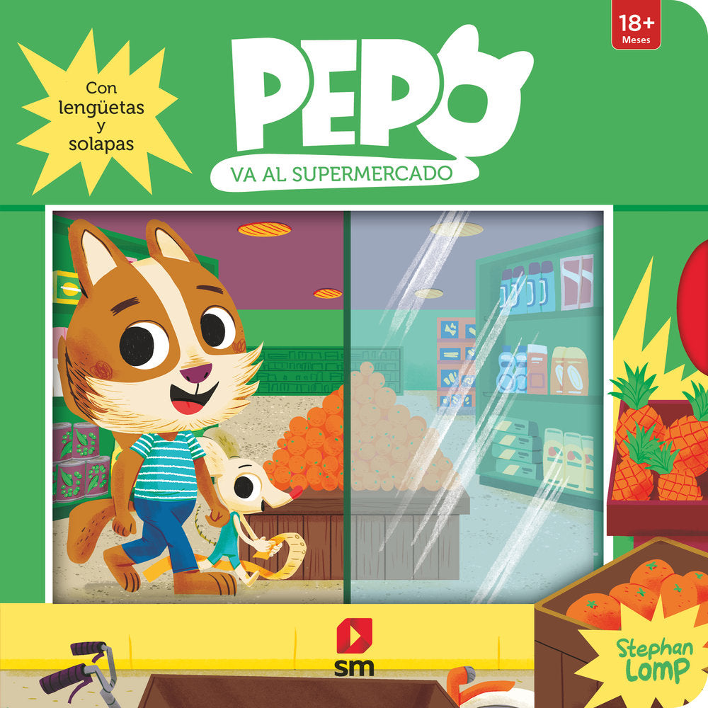PEPO VA AL SUPERMERCADO, de LOMP, STEPHAN | portada del libro