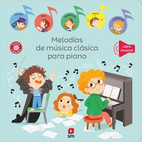 MELODIAS DE MUSICA CLASICA PARA PIANO, de BATTAULT, PAULE | portada del libro