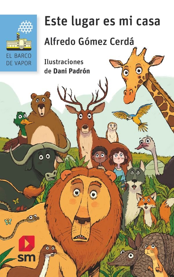 AZUL/ESTE LUGAR ES MI CASA, de GOMEZ CERDA, ALFREDO | portada del libro