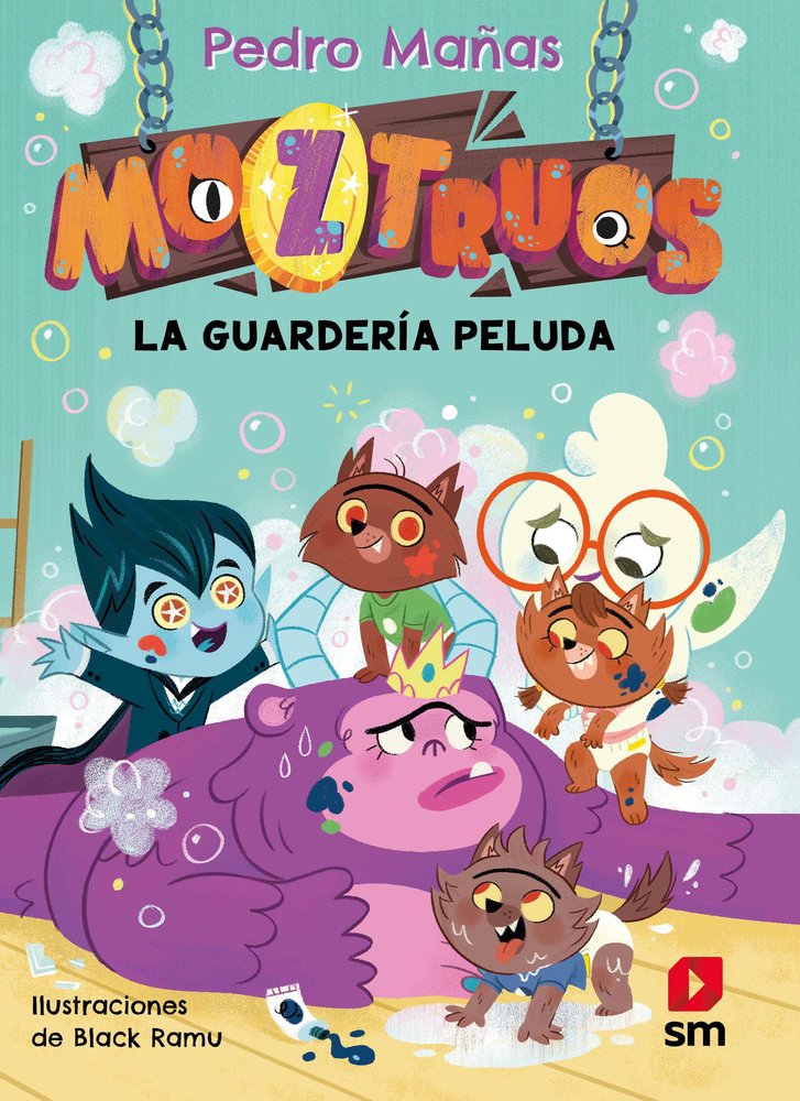MOZTRUOS 7: LA GUARDERIA PELUDA, de MAÑAS ROMERO, PEDRO | portada del libro