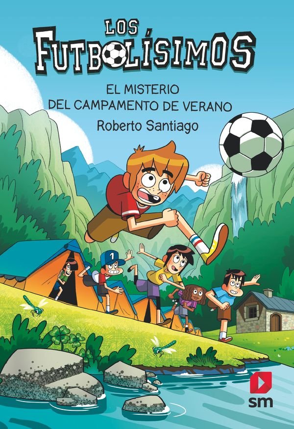 Los Futbolísimos 27 misterio campamento verano, de Santiago, Roberto | portada del libro
