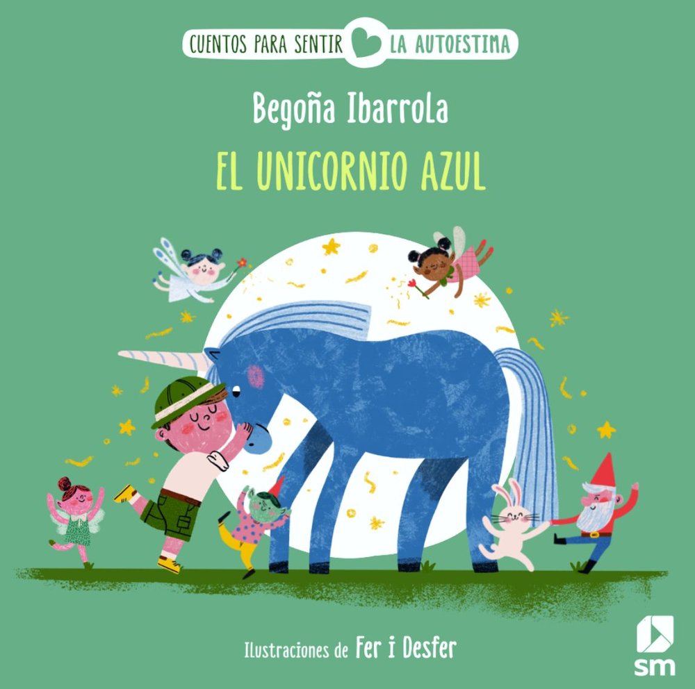 EL UNICORNIO AZUL, de IBARROLA, BEGOÑA | portada del libro