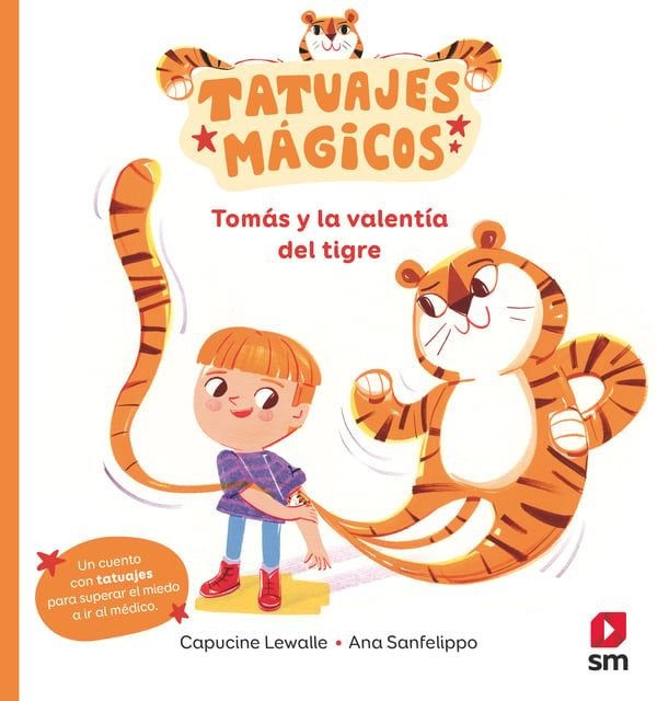 TOMAS Y LA VALENTIA DEL TIGRE, de LEWALLE, CAPUCINE | portada del libro