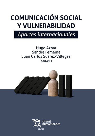 COMUNICACION SOCIAL Y VULNERABILIDAD APORTES INTERNACIONALES, de AZNAR GOMEZ | portada del libro