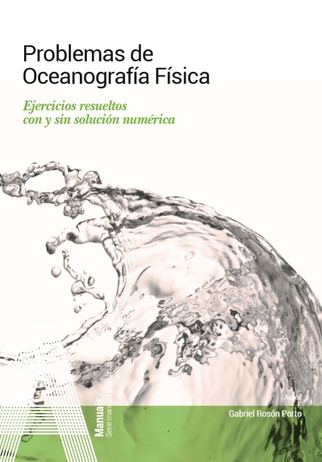 PROBLEMAS DE OCEANOGRAFIA FISICA, de ROSON PORTO, GABRIEL | portada del libro