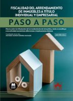 FISCALIDAD DEL ARRENDAMIENTO DE INMUEBLES A TITULO INDIVIDUAL, de Antonio Durán Sindreu Buxadé | portada del libro