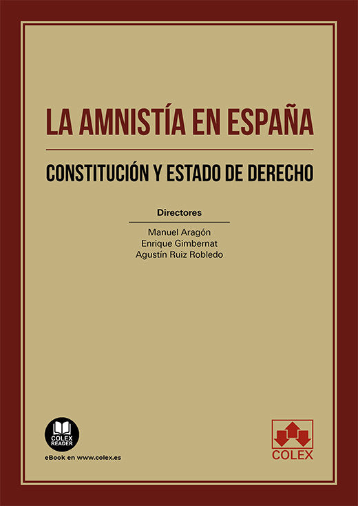 LA AMNISTIA EN ESPAÑA | portada del libro