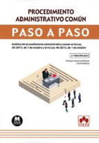 PROCEDIMIENTO ADMINISTRATIVO COMUN. PASO A PASO 2024., de Varios autores | portada del libro