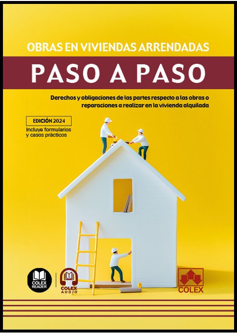 OBRAS EN VIVIENDAS ARRENDADAS PASO A PASO | portada del libro