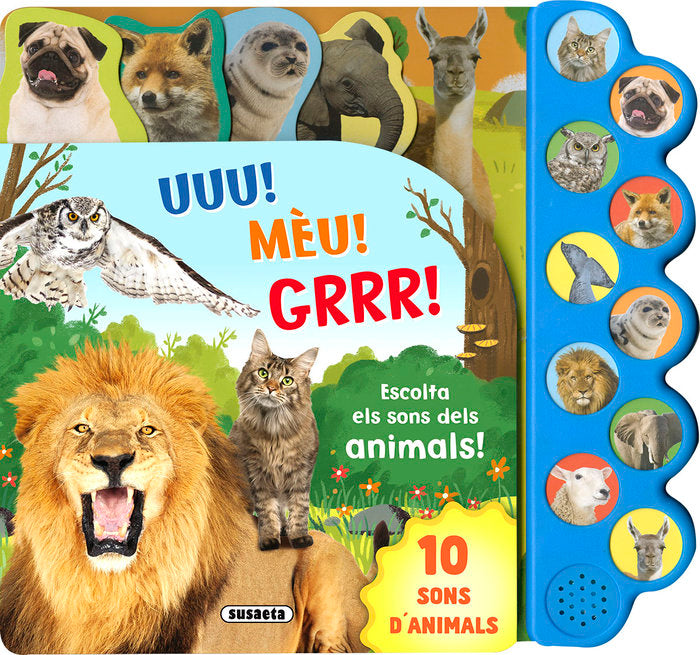 ESCOLTA ELS SONS DELS ANIMALS!, de EDICIONES, SUSAETA | portada del libro