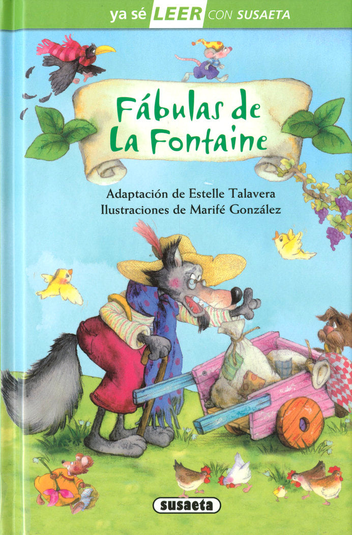 FABULAS DE LA FONTAINE, de ADAPTACION DE ESTELLE TALAVERA | portada del libro