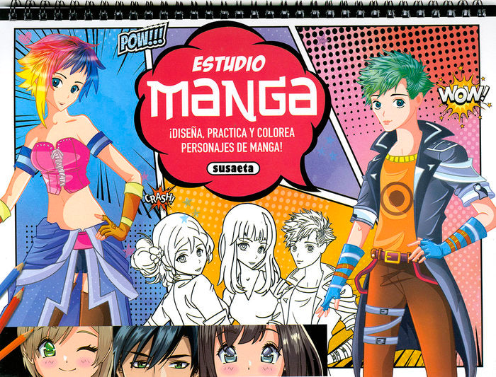 ESTUDIO MANGA 1, de SUSAETA EDICIONES | portada del libro