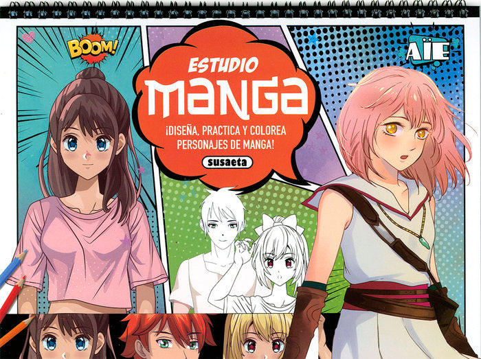 ESTUDIO MANGA 3, de SUSAETA EDICIONES | portada del libro