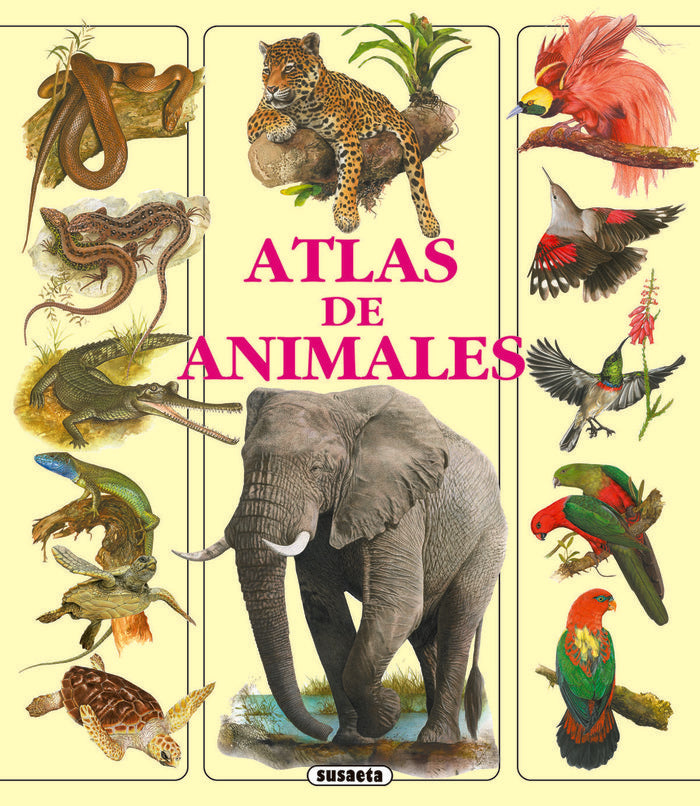 ATLAS DE ANIMALES, de JIRI | portada del libro