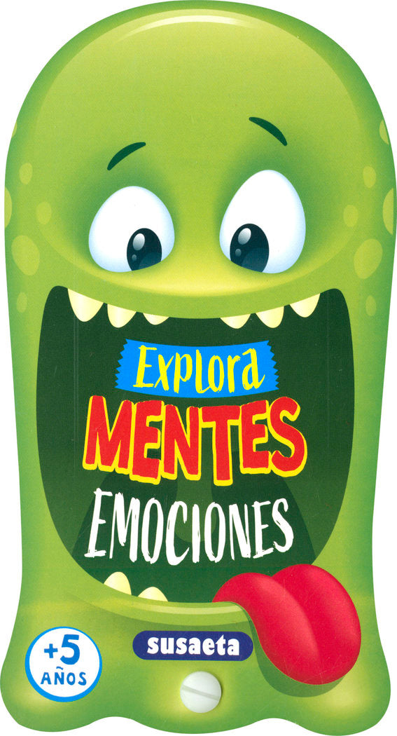 EXPLORA MENTES EMOCIONES + DE 5 AÑOS, de SUSAETA EDICIONES | portada del libro