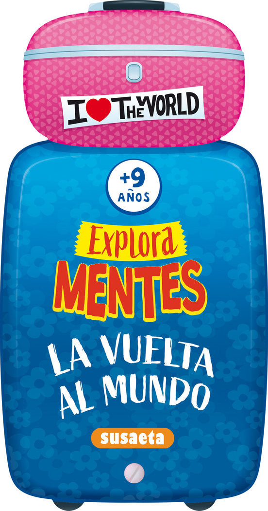 EXPLORA MENTES. LA VUELTA AL MUNDO, de SUSAETA EDICIONES | portada del libro