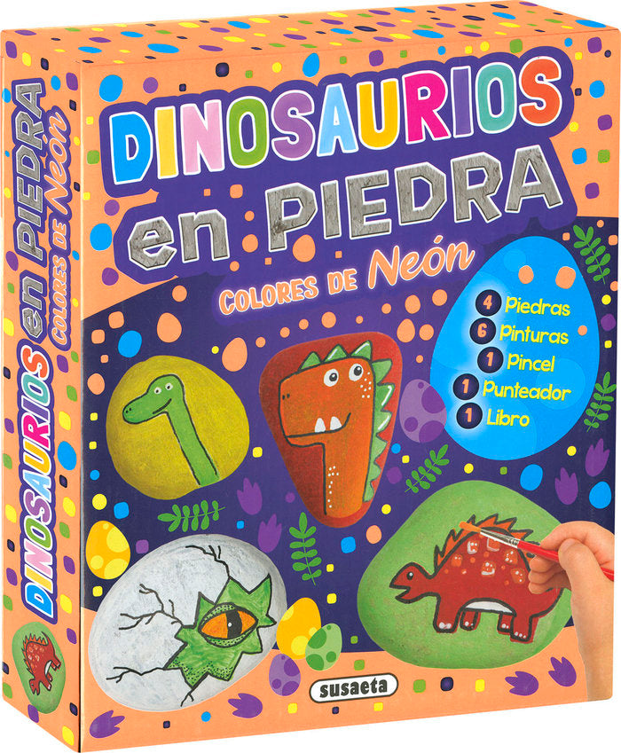 DINOSAURIOS EN PIEDRA, de SUSAETA EDICIONES | portada del libro