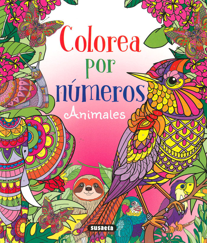 ANIMALES, COLOREA POR NUMEROS, de TRUJILLO, EDUARDO | portada del libro