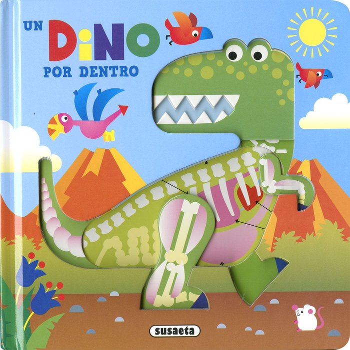 UN DINO POR DENTRO, de BUSQUETS, JORDI | portada del libro