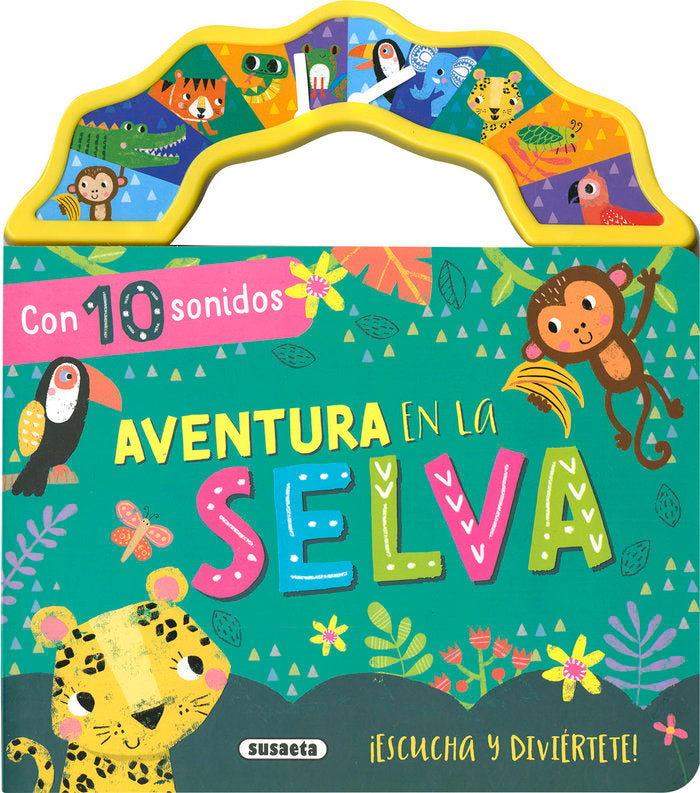 AVENTURA EN LA SELVA, de SUSAETA EDICIONES | portada del libro