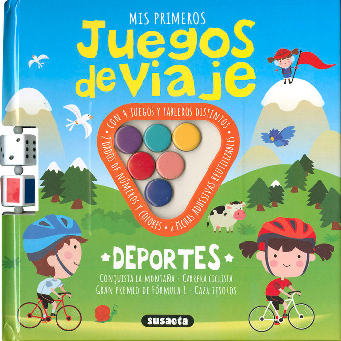 MIS PRIMEROS JUEGOS DE VIAJE. DEPORTES, de SUSAETA EDICIONES | portada del libro