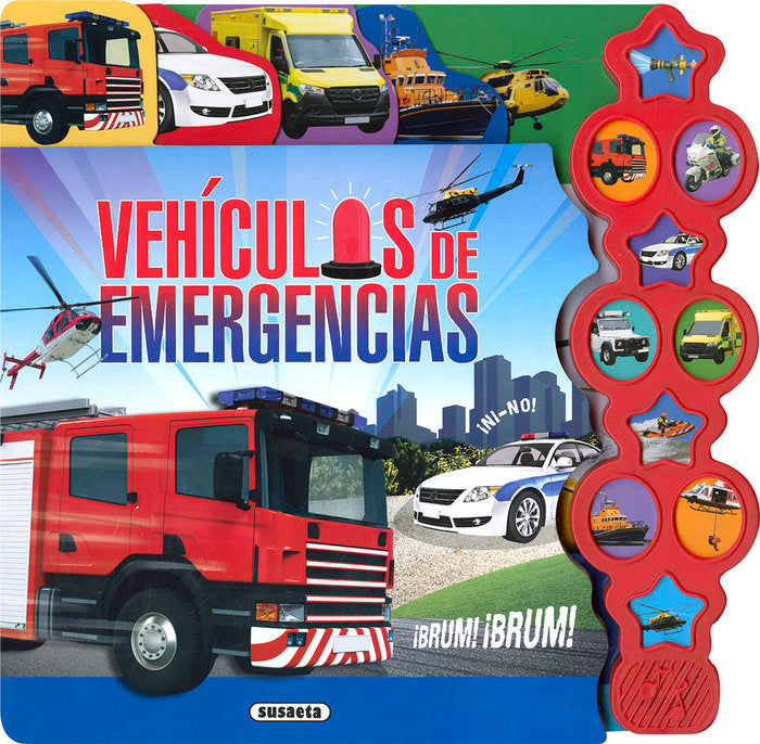 VEHICULOS DE EMERGENCIAS, de SUSAETA EDICIONES | portada del libro