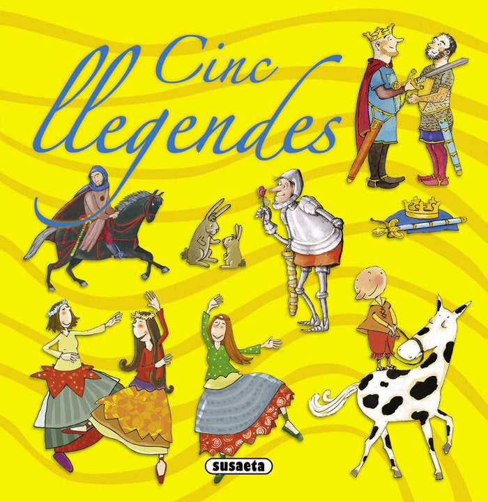 CINC LLEGENDES, de SUSAETA, EQUIPO | portada del libro